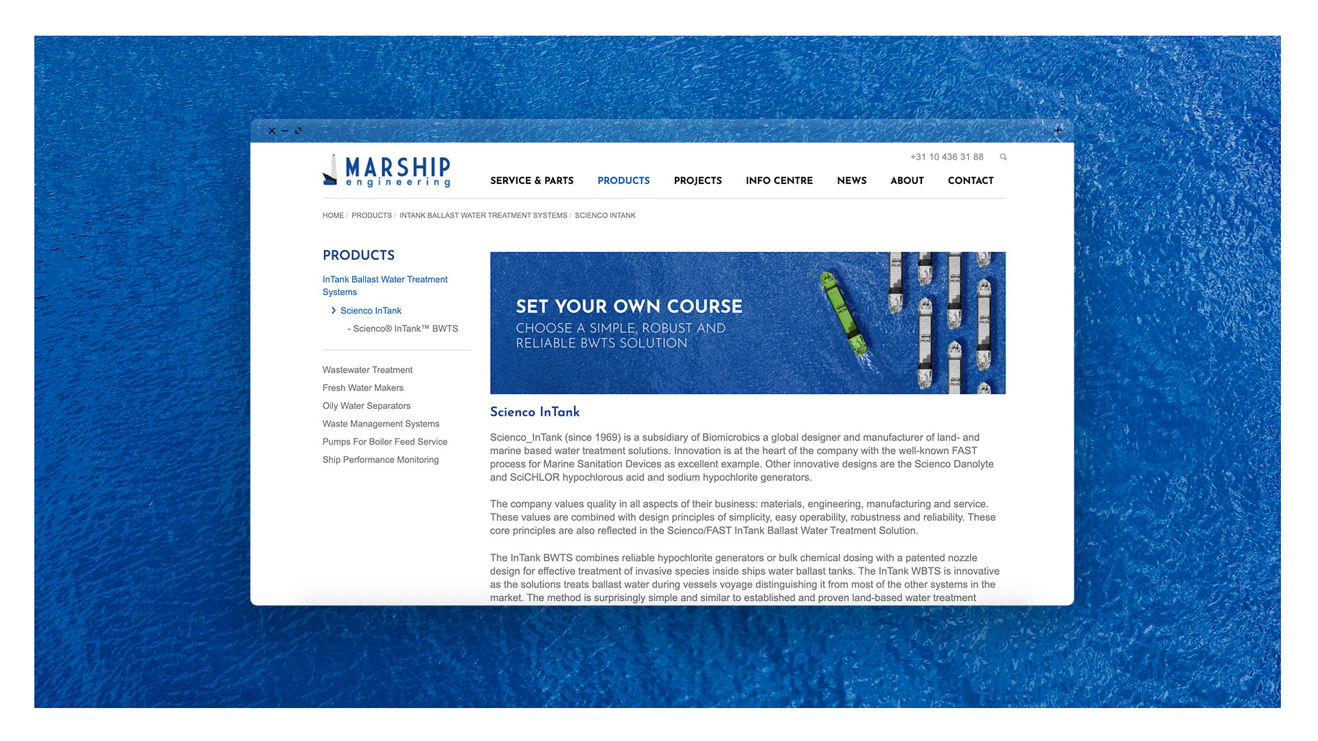 Marship x 3110 - product page